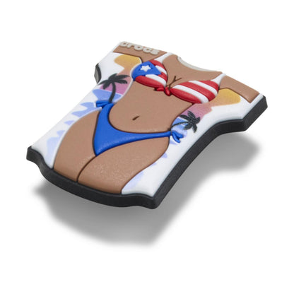 Puerto Rico Bikini Shirt Jibbitz