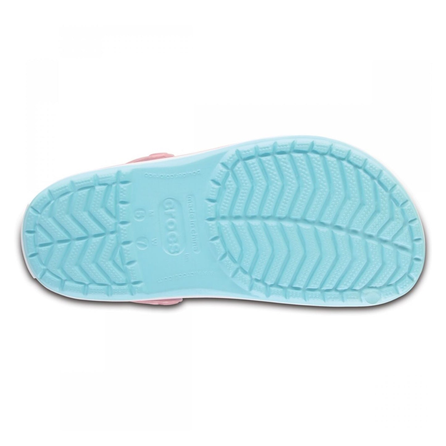 Crocs-204537-4s3-j4 Crocband Clog K Iblu/whi J4 Kids