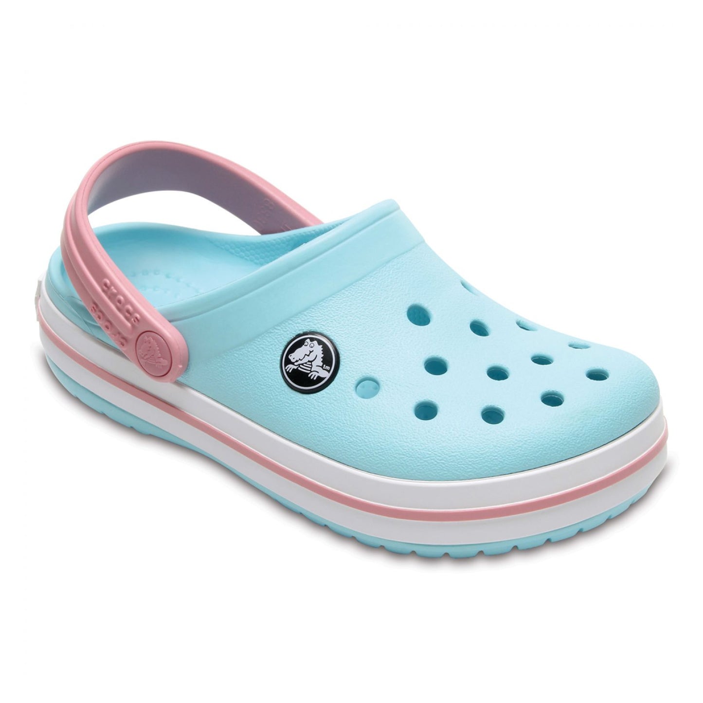 Crocs-204537-4s3-j4 Crocband Clog K Iblu/whi J4 Kids