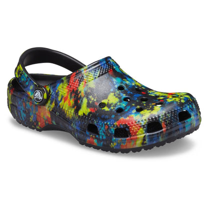 Classic Tie Dye Graphic Clog