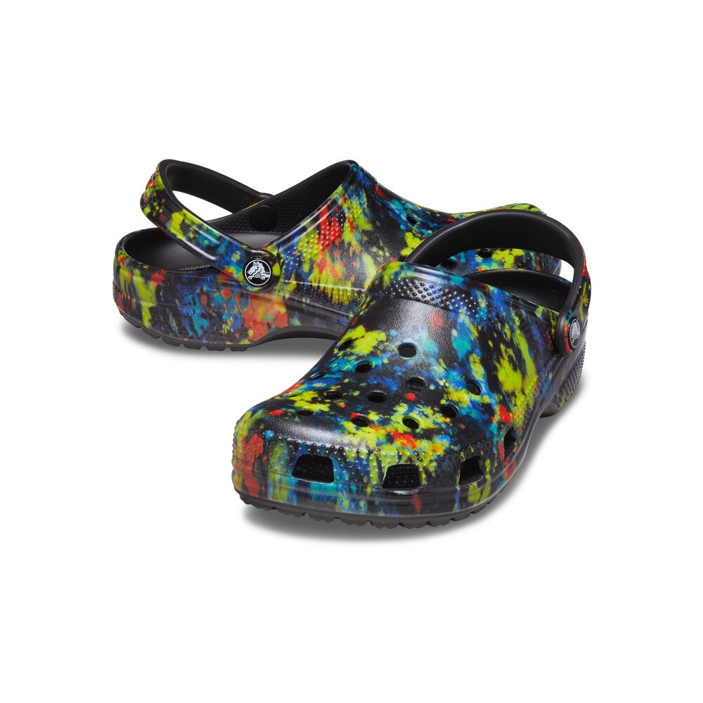 Classic Tie Dye Graphic Clog