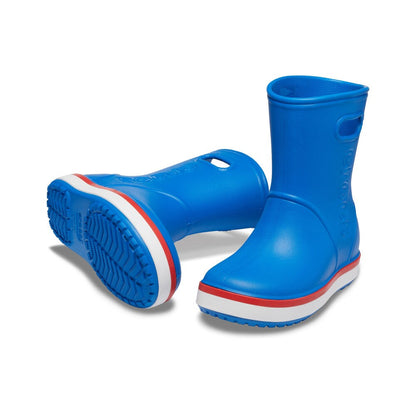 Crocs-205827-4kd-c10 Crocband Rain Boot K Bcb/flm C10 Kids