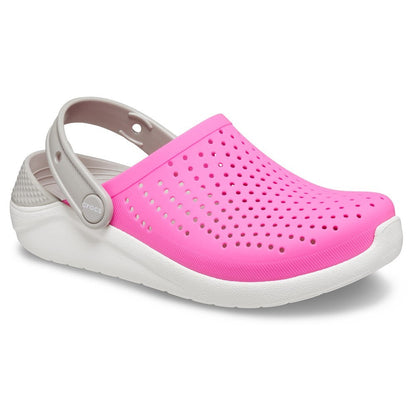 Crocs-205964-6qr-c11 Literide Clog K Epk/whi C11 Kids