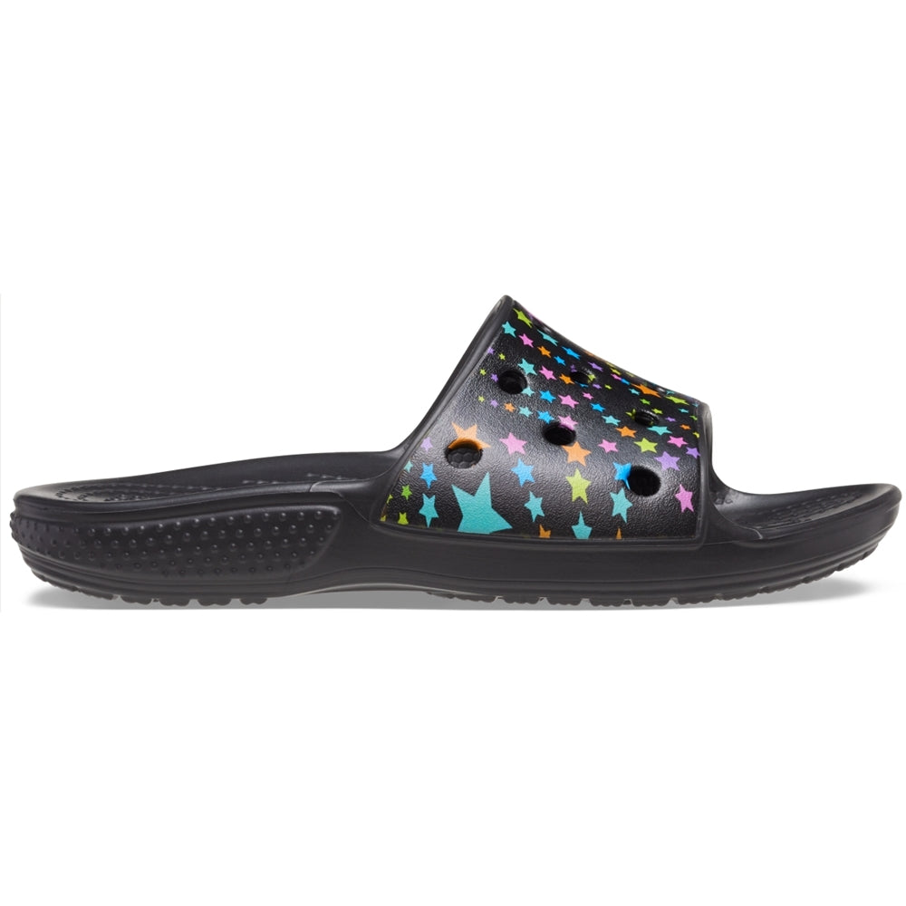 Junior | Classic Crocs Printed Slide