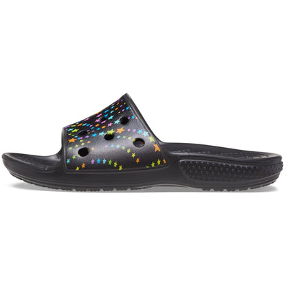 Junior | Classic Crocs Printed Slide