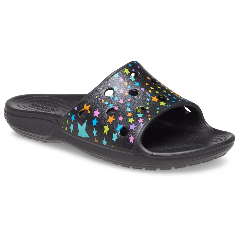 Junior | Classic Crocs Printed Slide