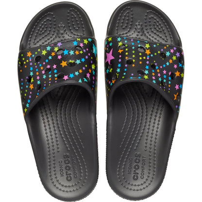 Junior | Classic Crocs Printed Slide