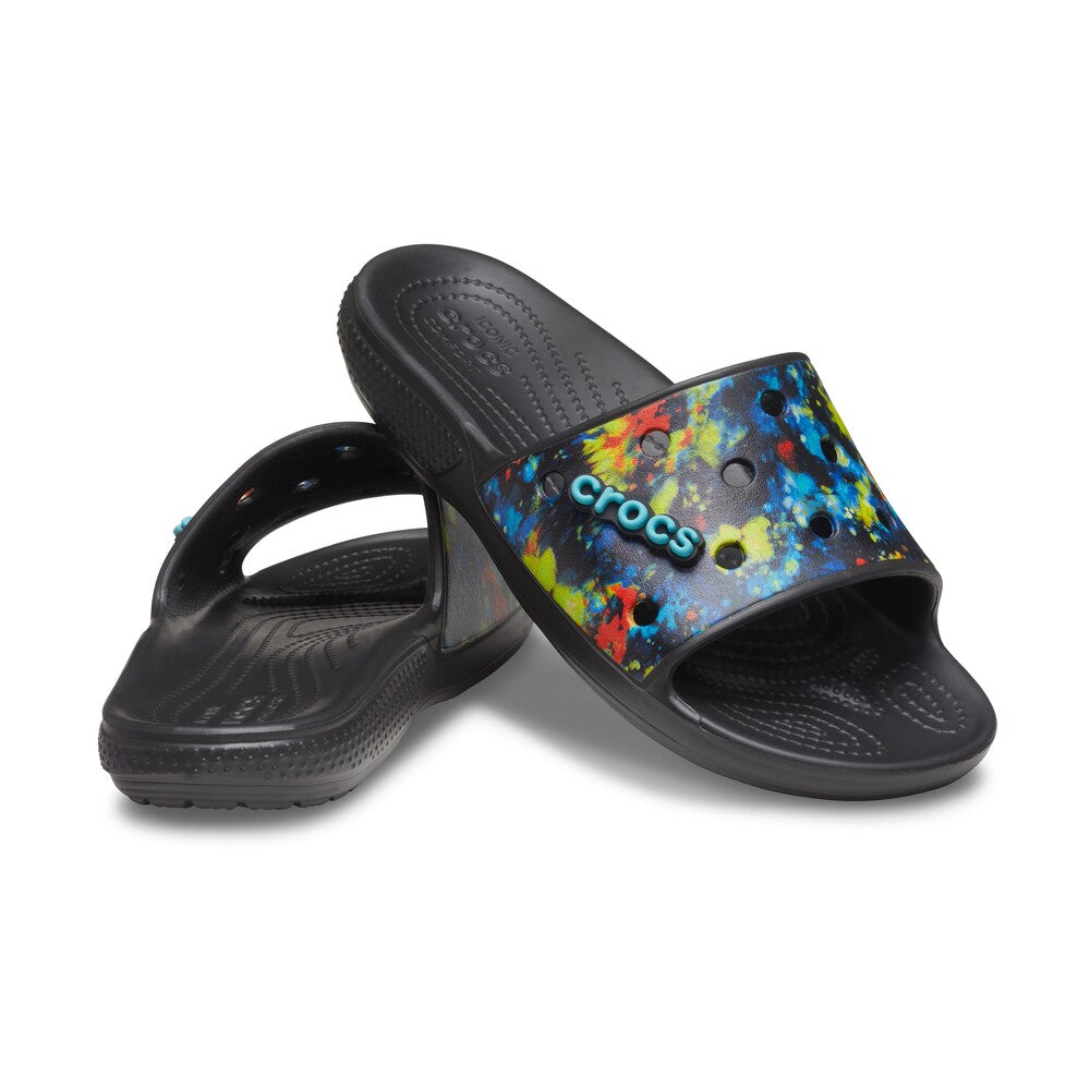 Classic Crocs Tie Dye Graphic Slide