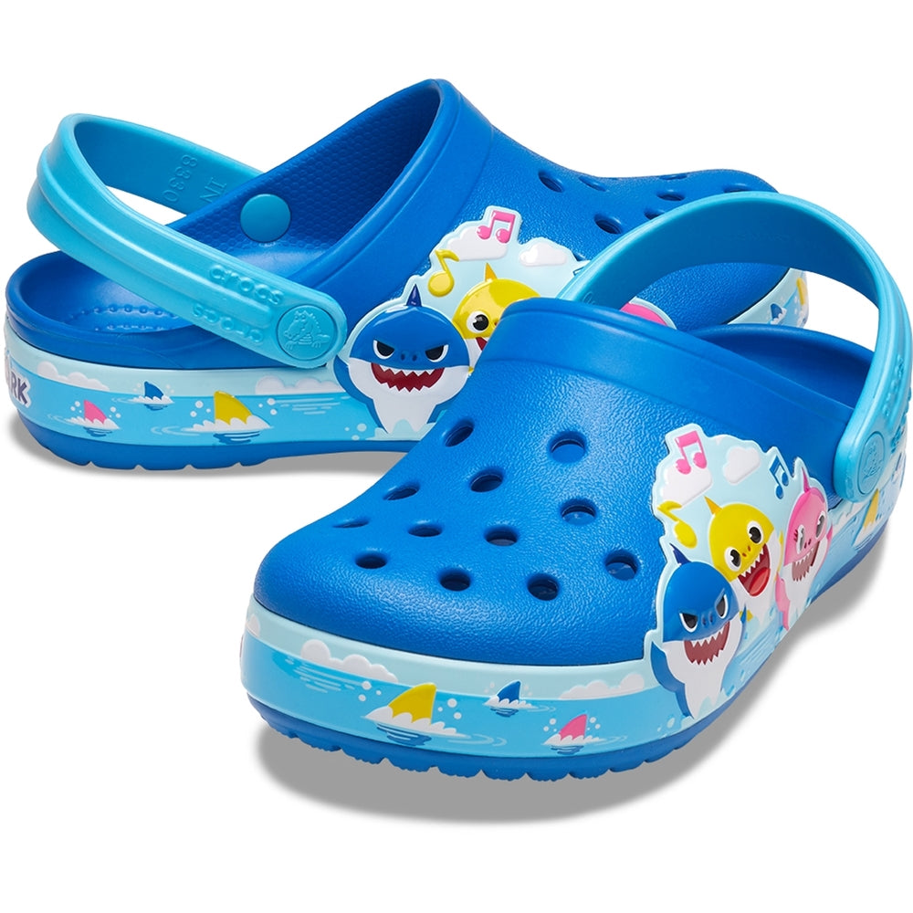 Junior | Crocs Fun Lab Baby Shark Band Clog