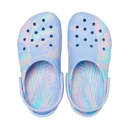 Crocs- 206838-5q7-c9 Classic Marbled Clog T Mnjy/mlt Unisex Adult