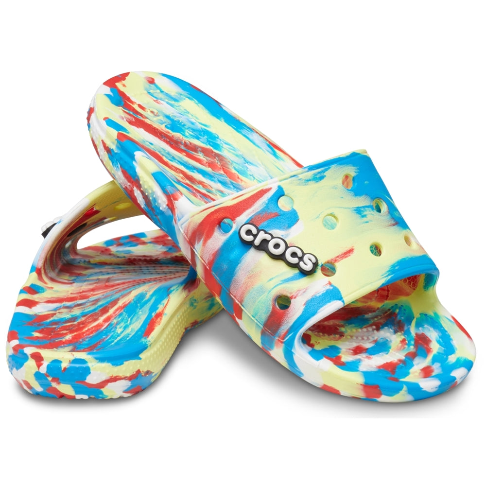 Classic Crocs Marbled Slide