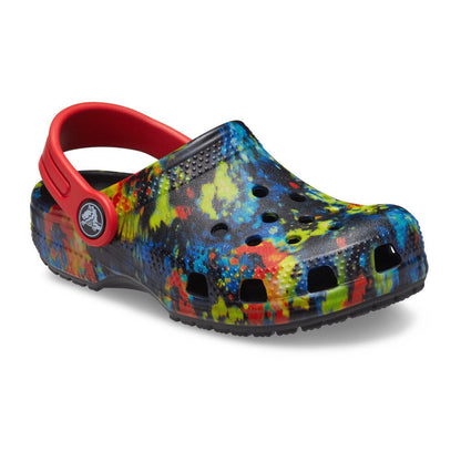 Niños | Classic Tie Dye Graphic Clog