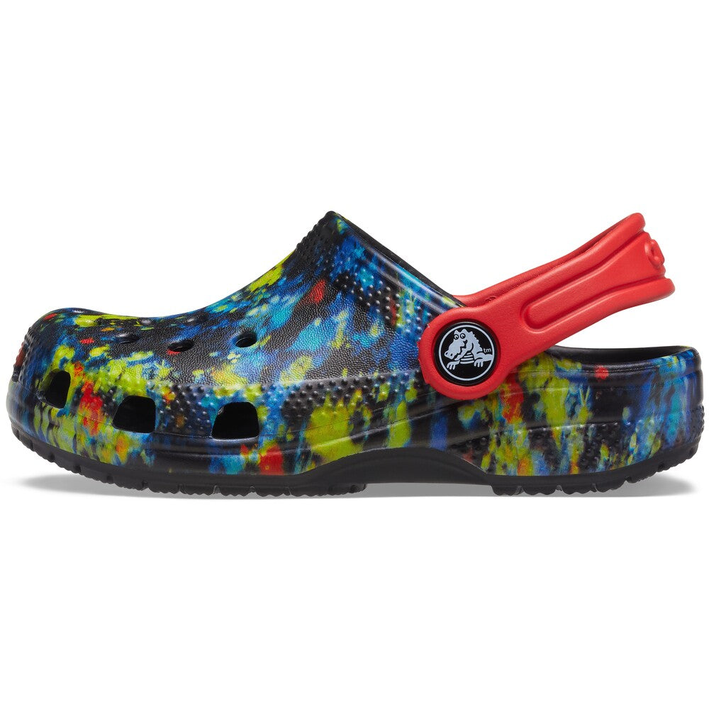 Niños | Classic Tie Dye Graphic Clog