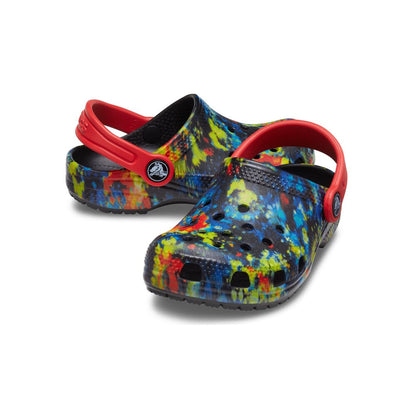 Niños | Classic Tie Dye Graphic Clog