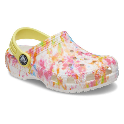 Niños | Classic Tie Dye Graphic Clog