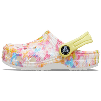 Niños | Classic Tie Dye Graphic Clog