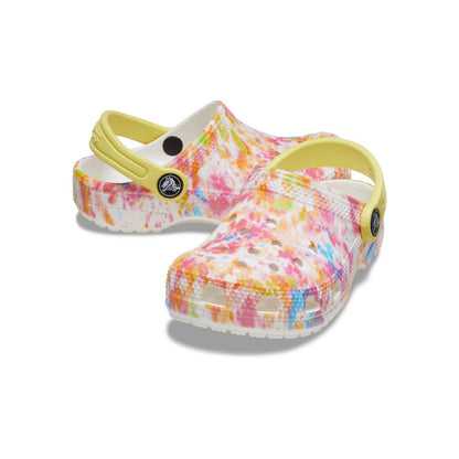 Niños | Classic Tie Dye Graphic Clog