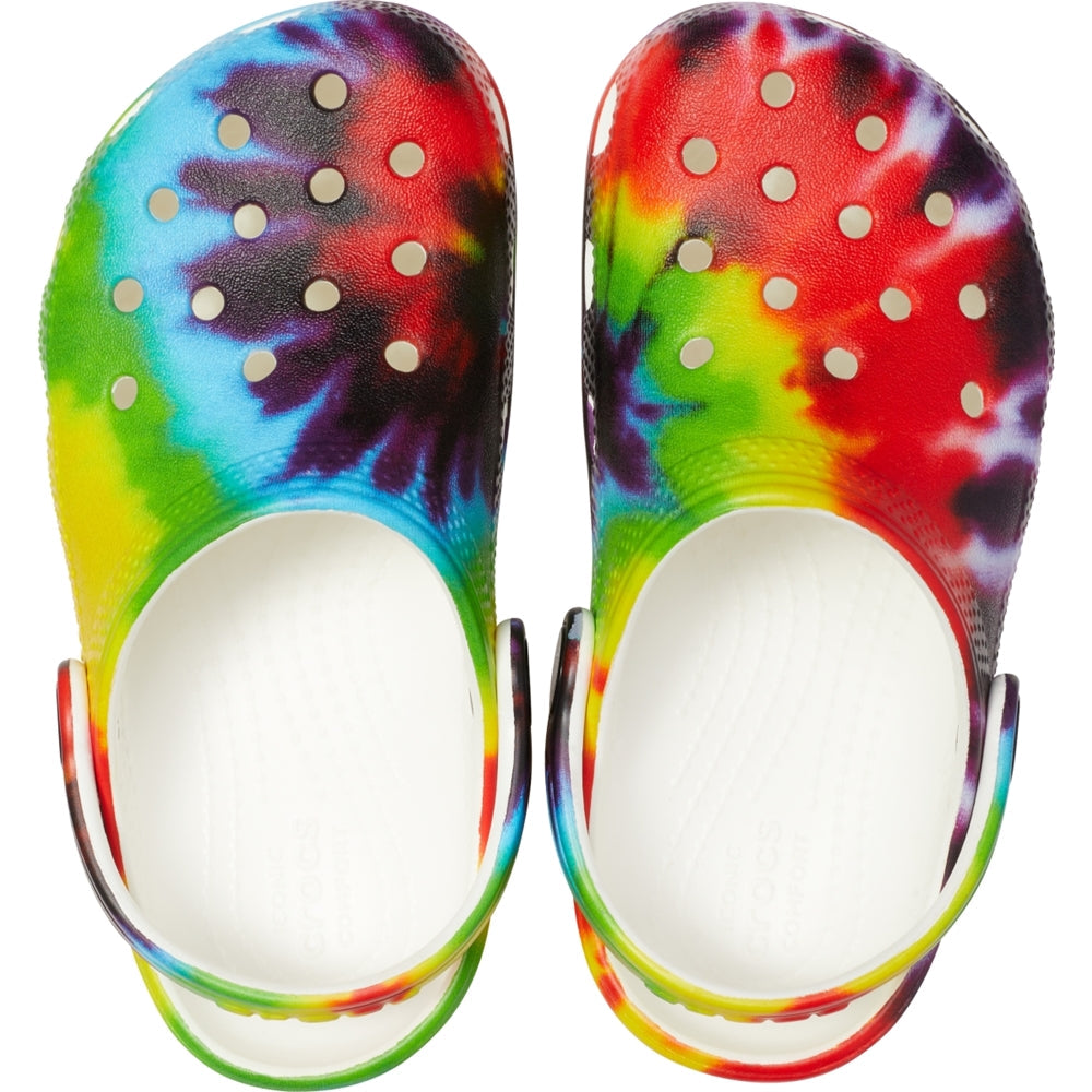 Niños | Classic Tie Dye Graphic Clog