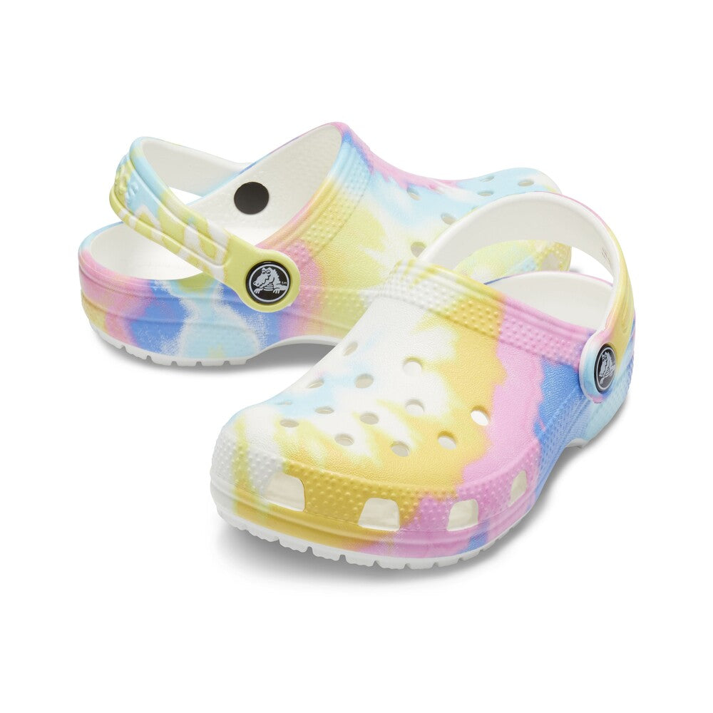 Niños | Classic Tie Dye Graphic Clog