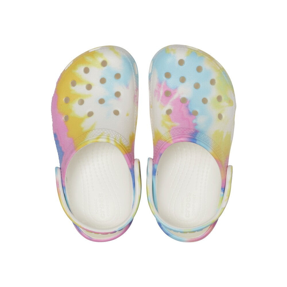 Niños | Classic Tie Dye Graphic Clog