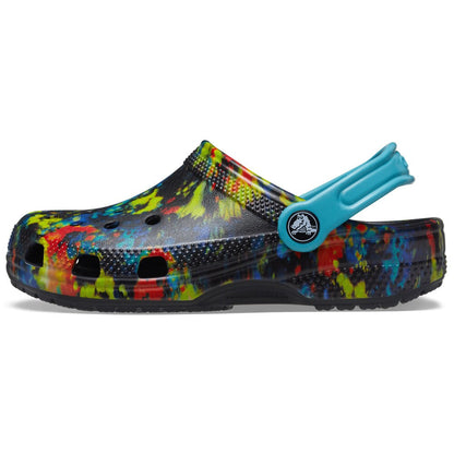 Junior | Classic Tie Dye Graphic Clog