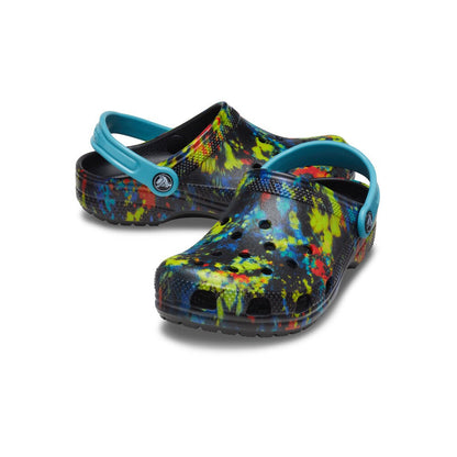 Junior | Classic Tie Dye Graphic Clog