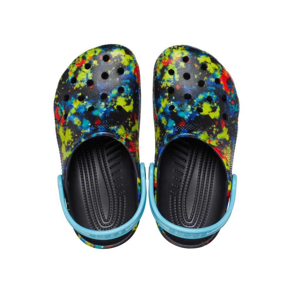 Junior | Classic Tie Dye Graphic Clog