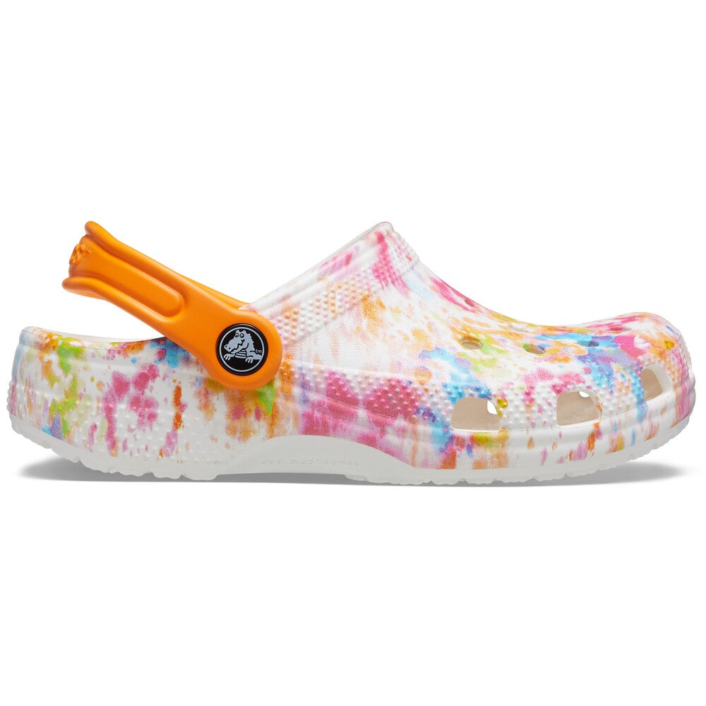 Junior | Classic Tie Dye Graphic Clog