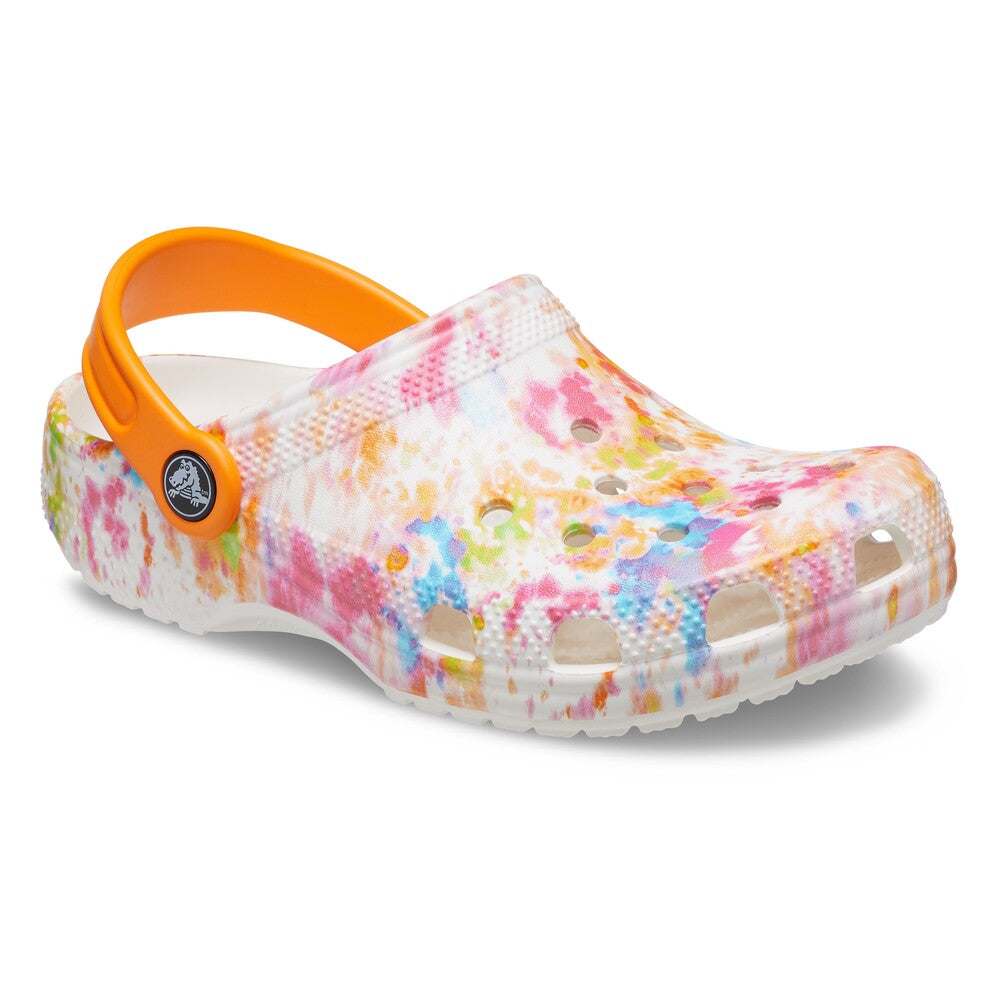 Junior | Classic Tie Dye Graphic Clog