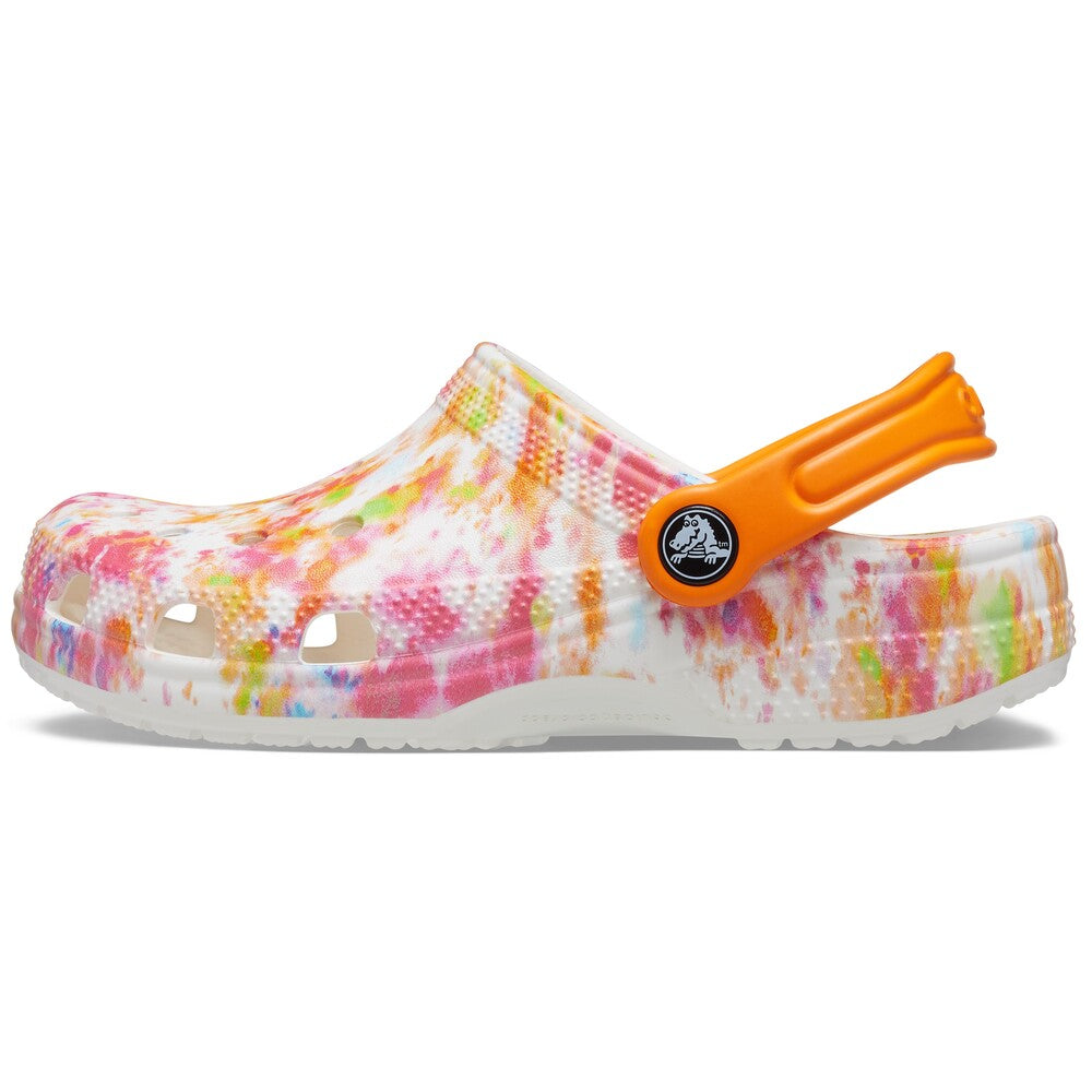 Junior | Classic Tie Dye Graphic Clog