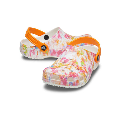 Junior | Classic Tie Dye Graphic Clog