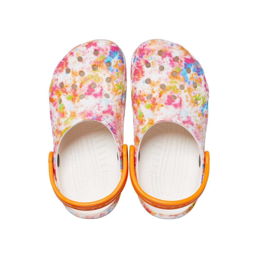 Junior | Classic Tie Dye Graphic Clog