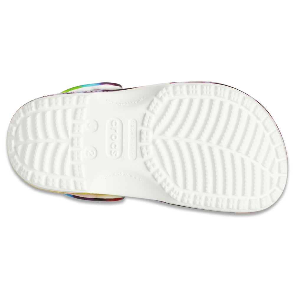 Junior | Classic Tie Dye Graphic Clog