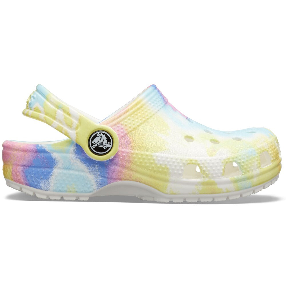 Junior | Classic Tie Dye Graphic Clog