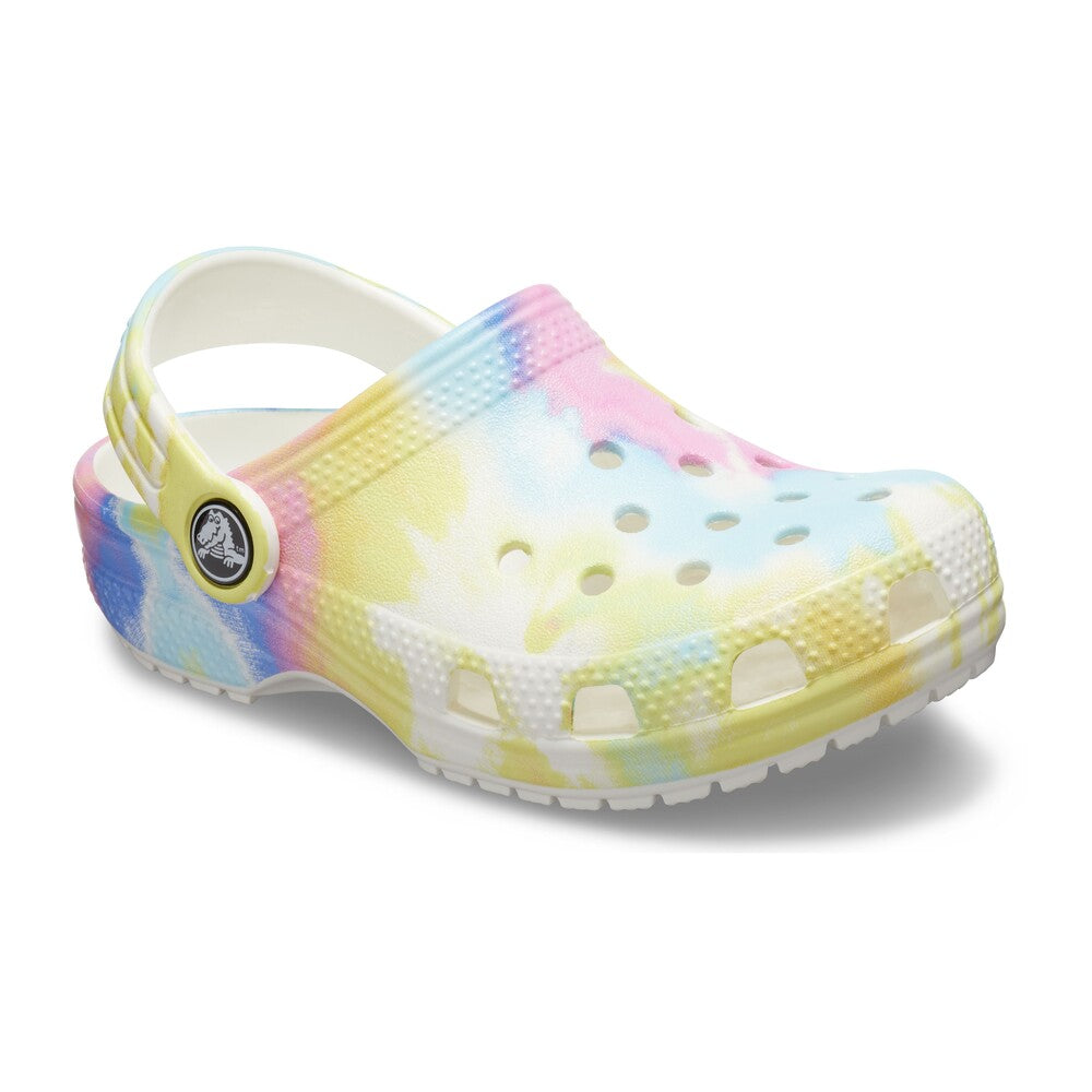 Junior | Classic Tie Dye Graphic Clog