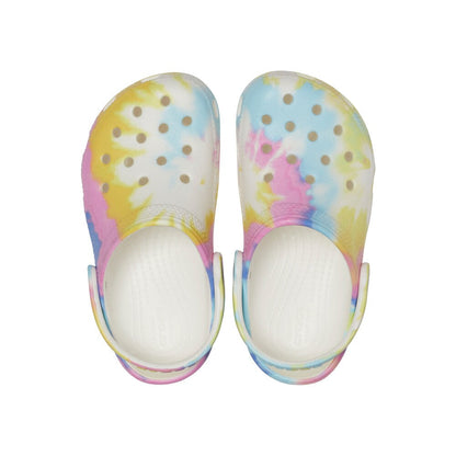 Junior | Classic Tie Dye Graphic Clog