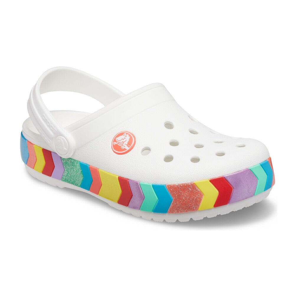 Junior | Crocband Chevron Beaded Clog