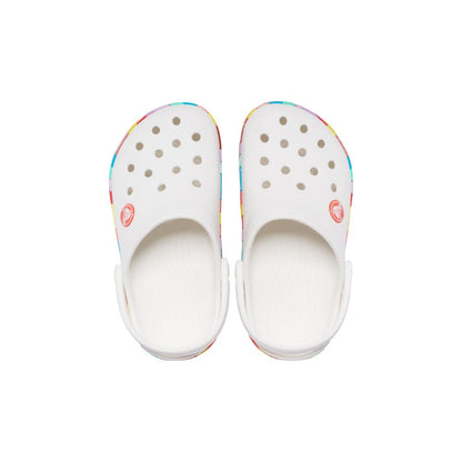 Junior | Crocband Chevron Beaded Clog