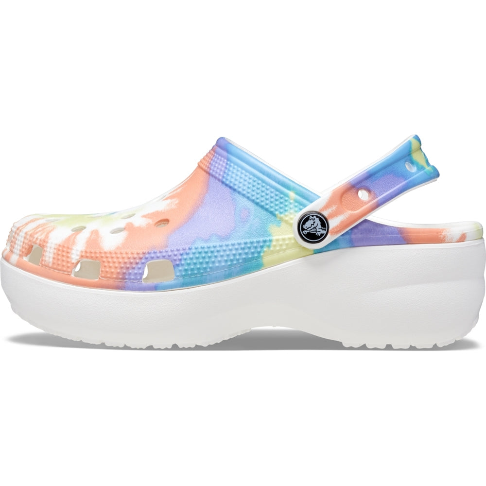 Mujer | Classic Platform Tie Dye Graphic Clog