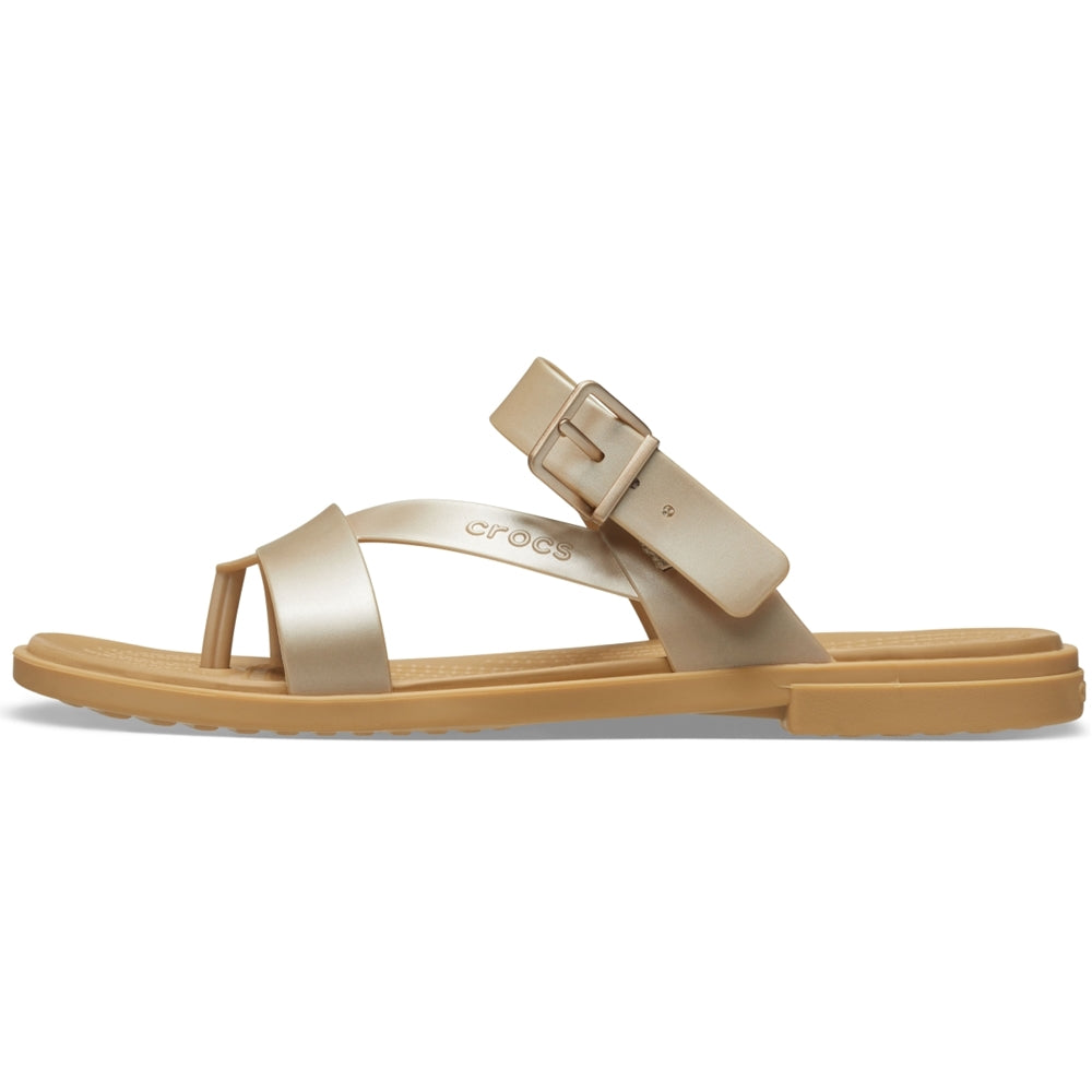 Mujer | Crocs Tulum Metallic Toe Post Sandal