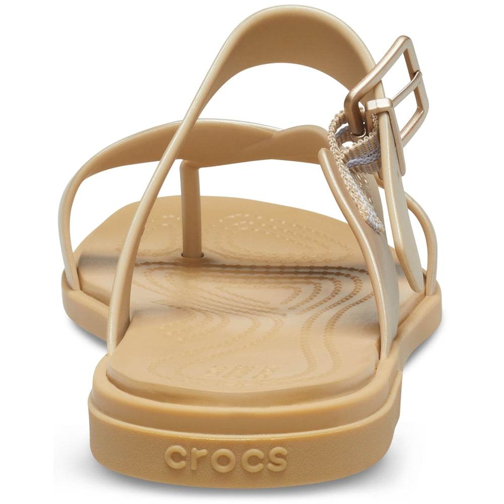 Mujer | Crocs Tulum Metallic Toe Post Sandal