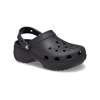 Classic Platform Glitter Clog