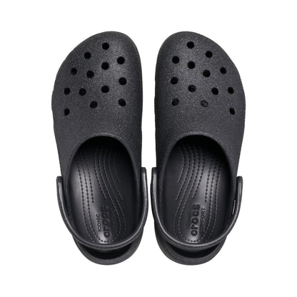 Classic Platform Glitter Clog