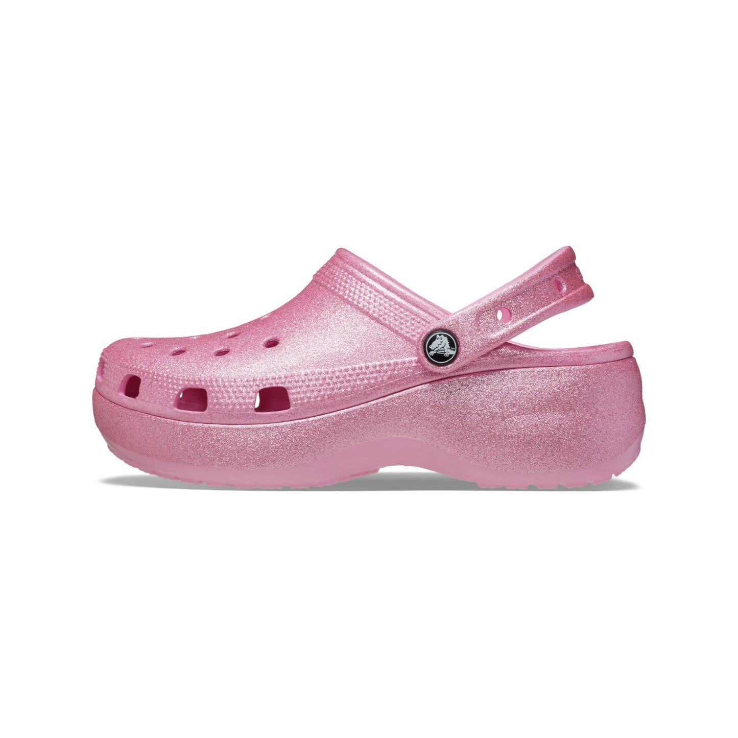 Classic Platform Glitter Clog