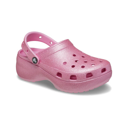 Classic Platform Glitter Clog