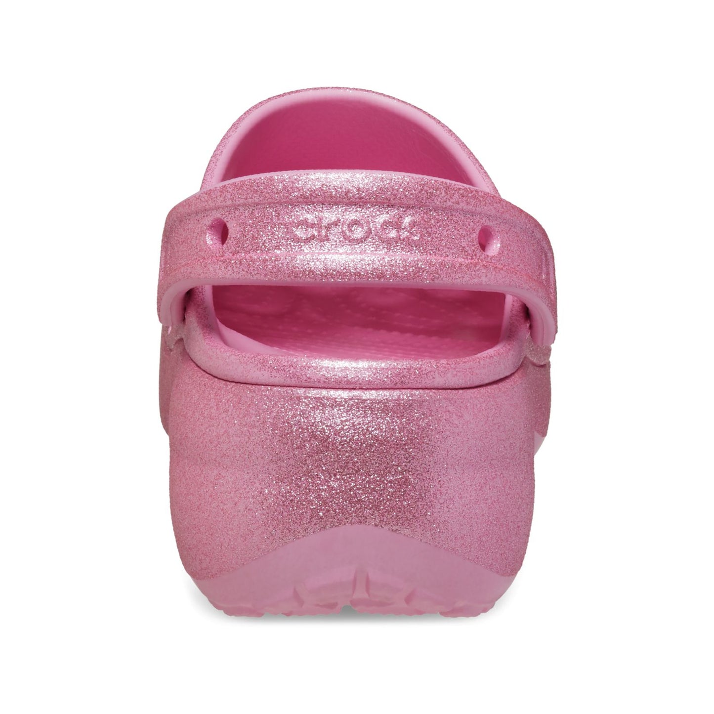 Classic Platform Glitter Clog