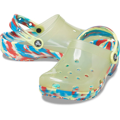 Mujer | Classic Translucent Marbled Clog