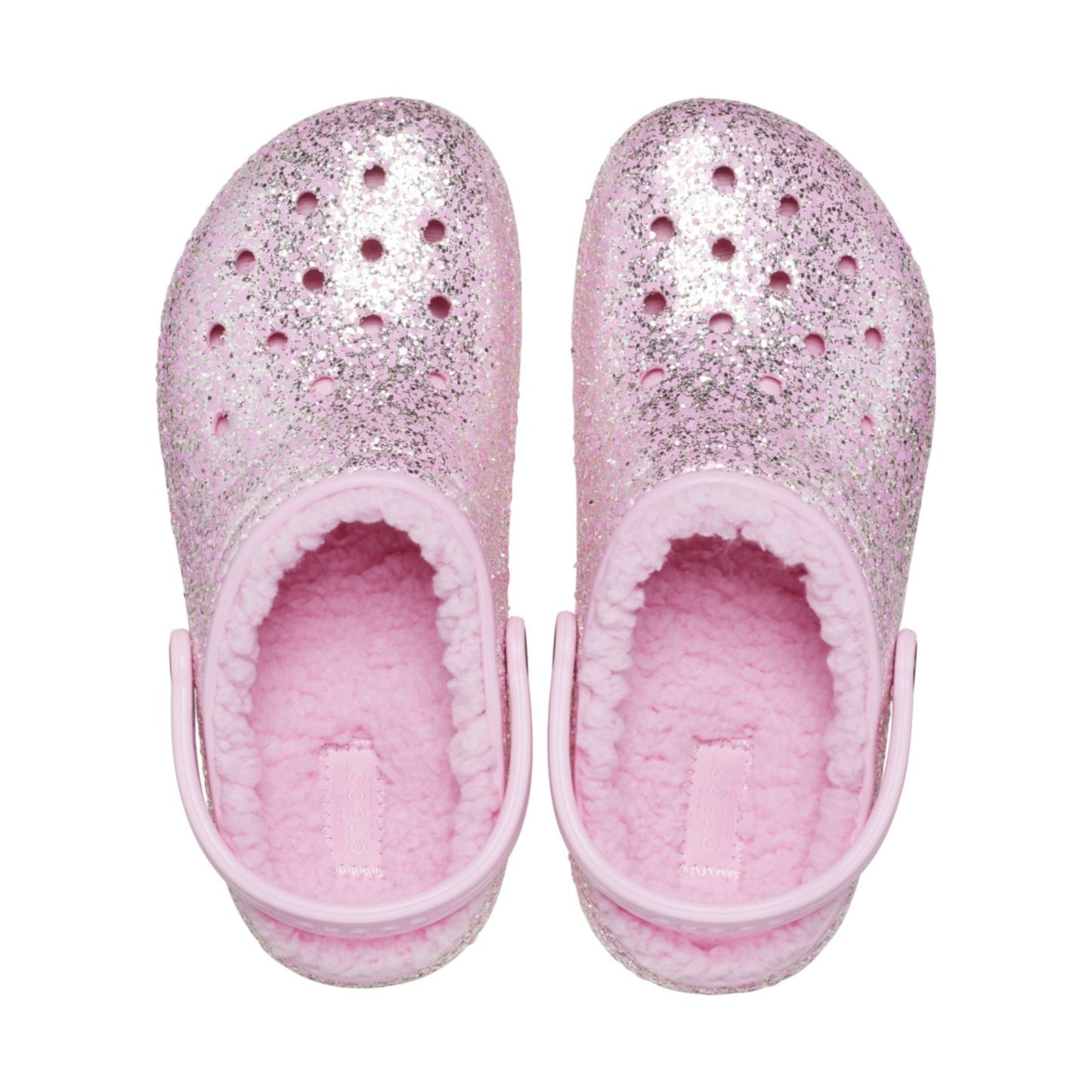 Classic Lined Glitter Clog Niños Grandes