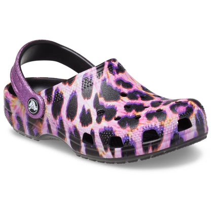 Junior | Classic Animal Print Clog