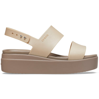 Mujer | Crocs Brooklyn Metallic Low Wedge